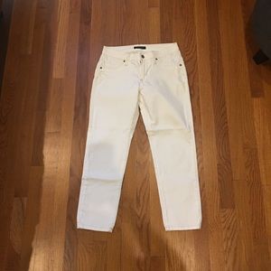 JamesJeans White Crop